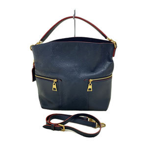 Louis Vuitton Melie Monogram Empreinte Shoulder Bag Marine Rouge